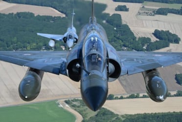 French fighter jet crashes in Ukraine