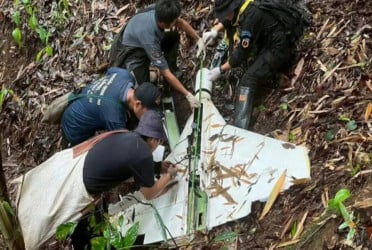 Myanmar junta drone crashes over Thai border