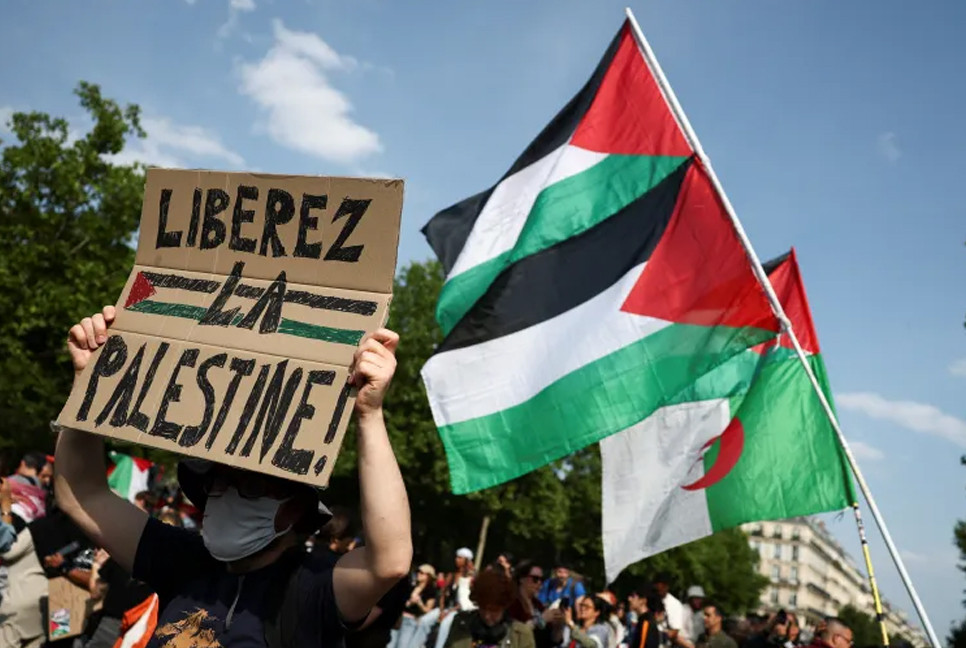 France’s move to recognise Palestinian state condemned by US, Israel