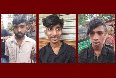 Police arrest 3 muggers with snatched phone