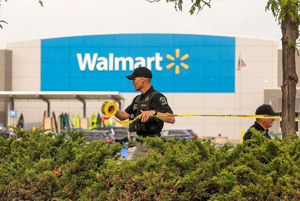 At least 11 injured in random stabbing at Walmart store in Michigan