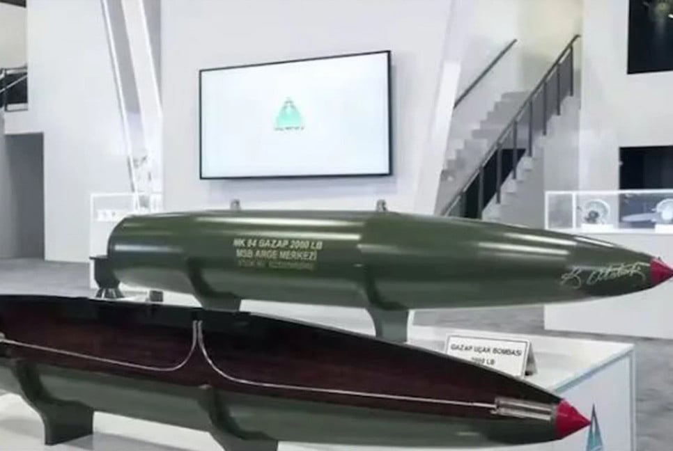 Turkey unveils its most powerful non-nuclear aerial bomb