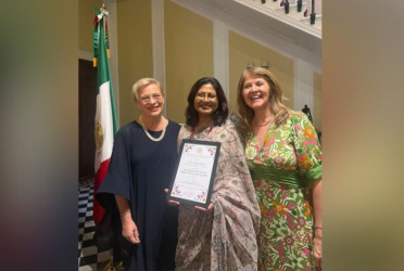 Abida Islam wins London’s diplomacy award for women's rights