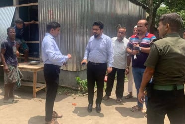 Govt repairs Hindu homes damaged in mob attacks in Rangpur