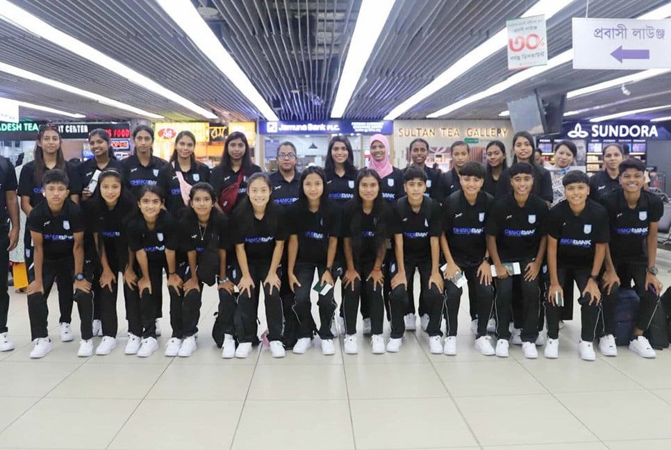 U-20 women’s team depart for Laos for AFC Qualifiers
