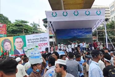 Thousands of JCD activists converge at Shahbagh for student rally