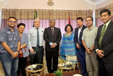 Nepalese doctors trained in Bangladesh meet envoy in Kathmandu