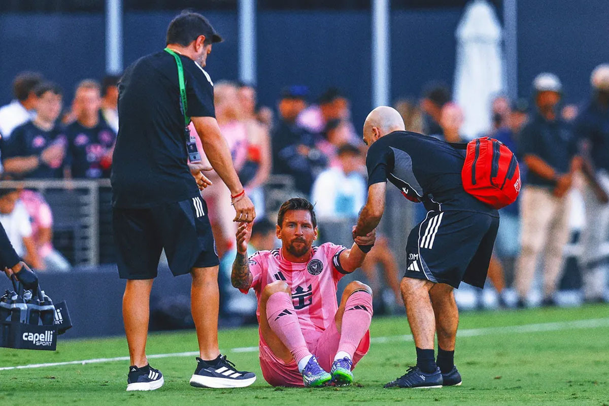 Messi suffers minor muscle strain; return date uncertain, Inter Miami confirms