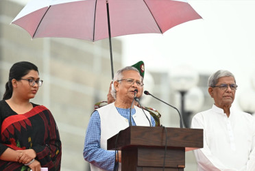 Prof Yunus unveils 'July Declaration'