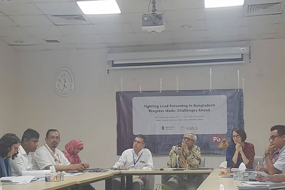 Urgent action needed to shield Dhaka’s children from toxic lead exposure, warns Icddr,b study