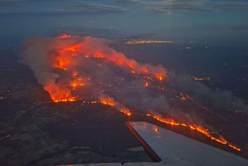 France battles largest wildfire in 80 years, one person killed
