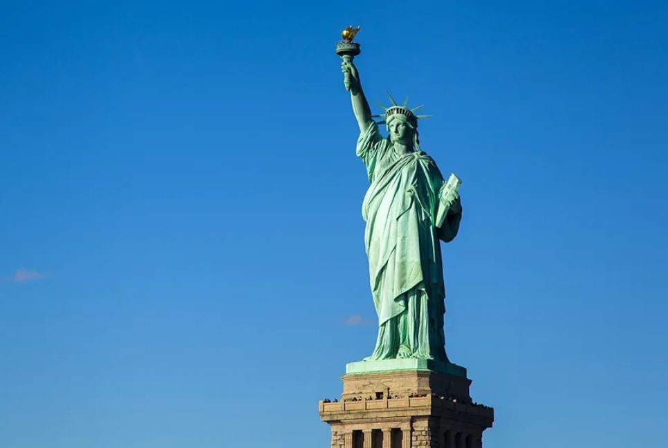 Why the Statue of Liberty is at the heart of US culture wars
