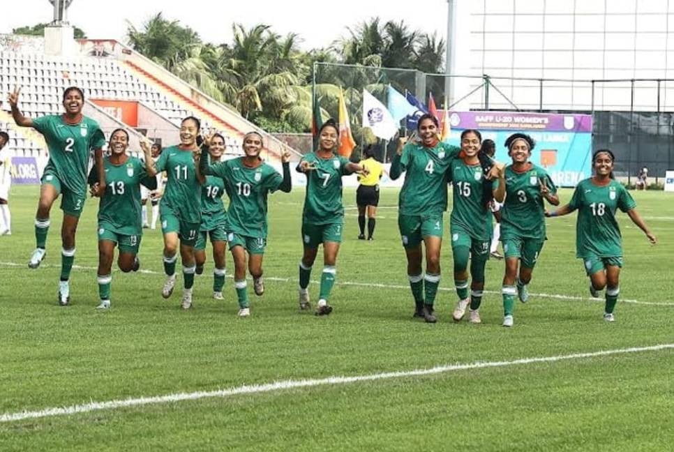 Bangladesh women’s football poised for historic milestone