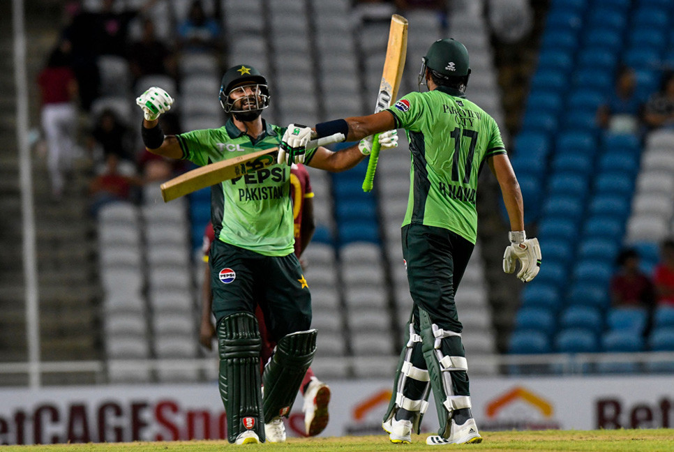 Nawaz sparks Pakistan to five-wicket ODI win over West Indies