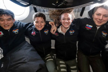 NASA astronauts return to Earth from ISS after five months