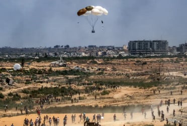 Aid drops providing less than one percent of Gaza’s food needs