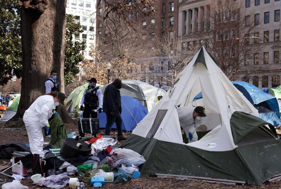 Homeless must move out : Trump targets Washington