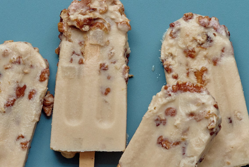 Walnut and Pear Lollies: A nutty twist on a summer treat