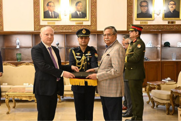 New German envoy assumes role, vows to deepen ties
