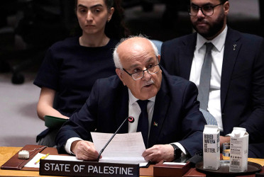 Three-quarters of UN members support Palestinian statehood
