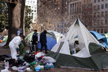 Homeless must move out : Trump targets Washington