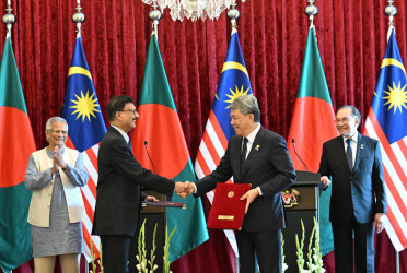 Bangladesh and Malaysia sign 5 MoUs, exchange 3 notes to deepen bilateral cooperation