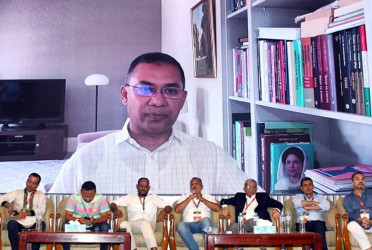Vote for paddy sheaf symbol to build the country unitedly: Tarique Rahman
