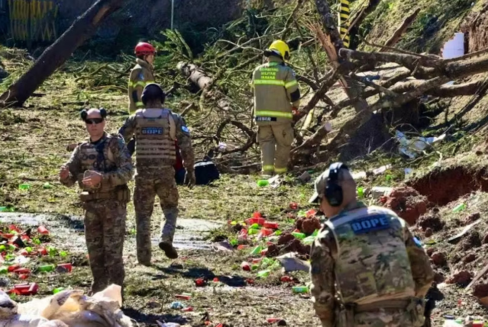 Brazil explosives factory blast killed nine