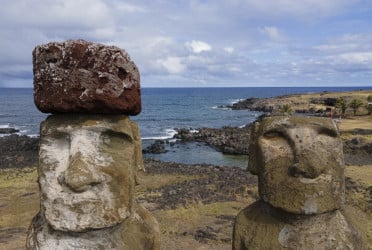 Rising seas could put Easter Island’s moai at risk by 2080, study warns