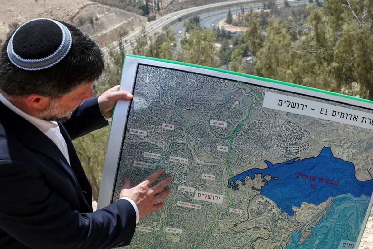 E1 settlement plan will "bury" Palestinian state prospects: Israeli minister
