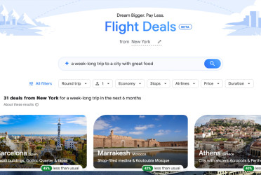 Google's ‘Flight Deals’ AI to hunt down the best travel bargains