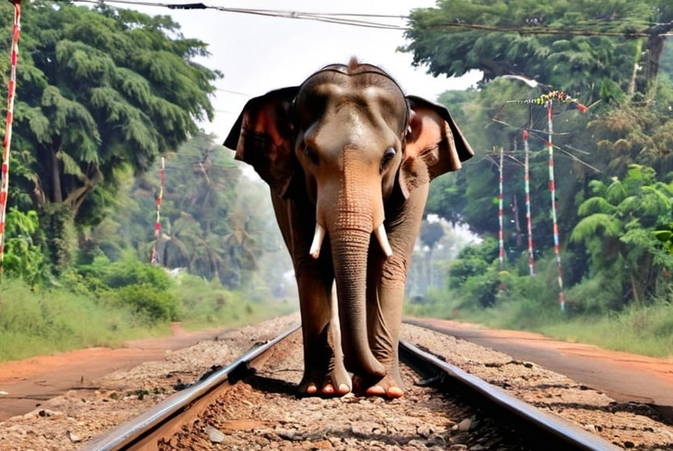 Railway launches Tk 40 crore project to protect elephants with robotic cameras