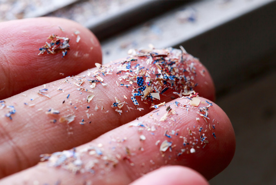 Humans inhale as much as 68,000 microplastic particles daily, study finds