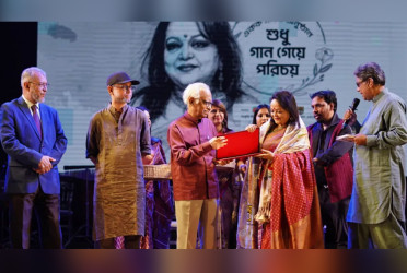 Sabina Yasmin honored by ministry of cultural affairs for lifetime contribution