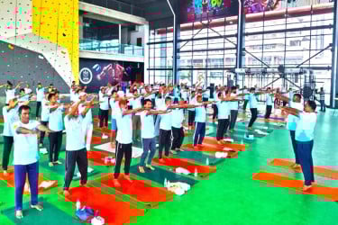 Bashundhara Group launches ‘Bashundhara Community Yoga’ to promote health, wellness