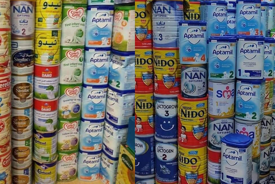 Skyrocketing prices of baby food
