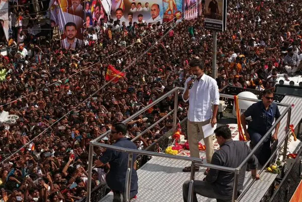 36 killed in stampede at actor Vijay's rally in Tamil Nadu