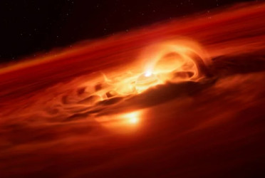 Strange 'rogue' planet spotted guzzling matter like a star