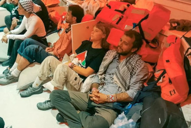 Greta Thunberg among Gaza flotilla detainees to leave Israel