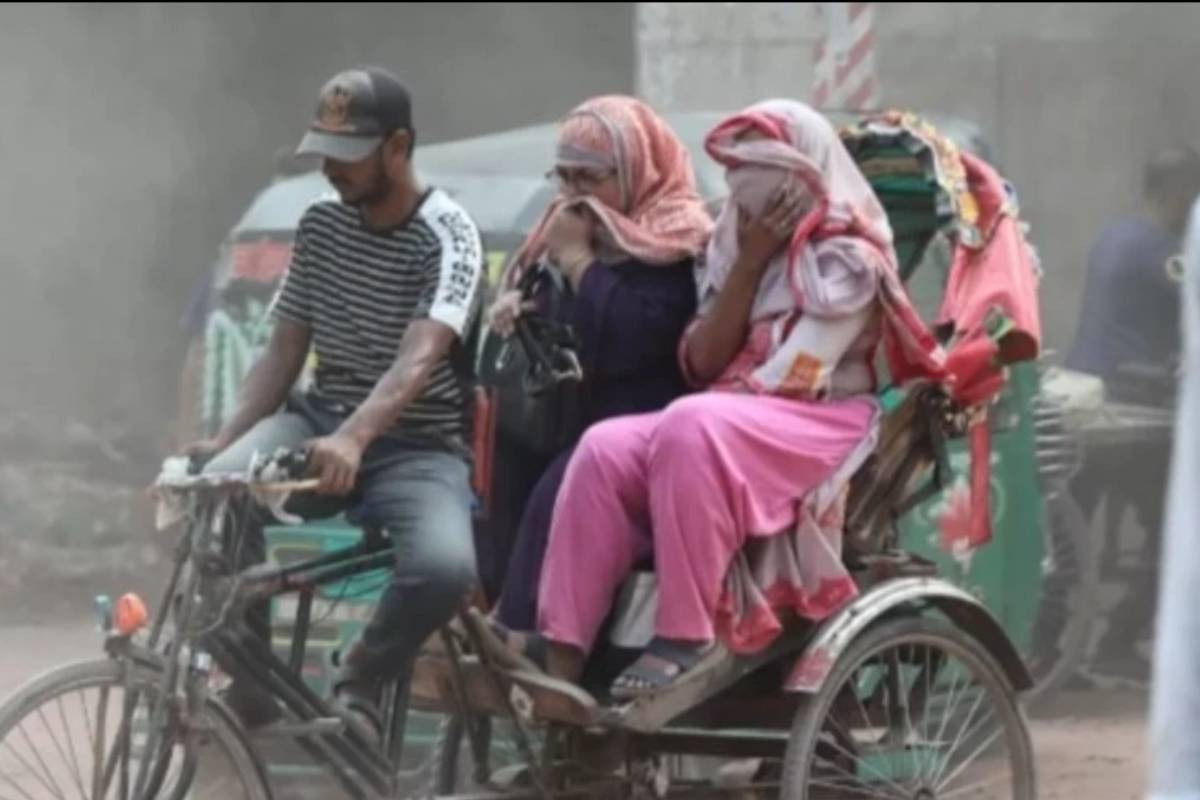 Dhaka’s air quality declared ‘unhealthy for sensitive groups’ today