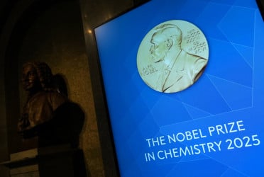 Kitagawa, Robson and Yaghi win Nobel Prize in chemistry