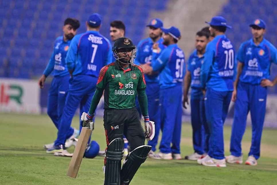 Batting woes haunt Bangladesh in five-wicket loss to Afghanistan