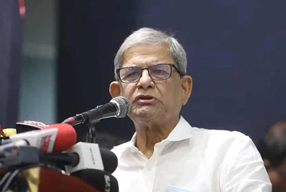 Establishing democratic values ​​is BNP's main goal: Mirza Fakhrul