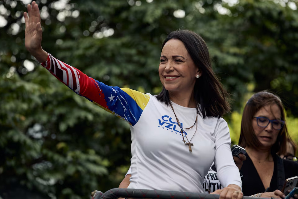 Venezuelan opposition leader Maria Corina Machado wins Nobel Peace Prize