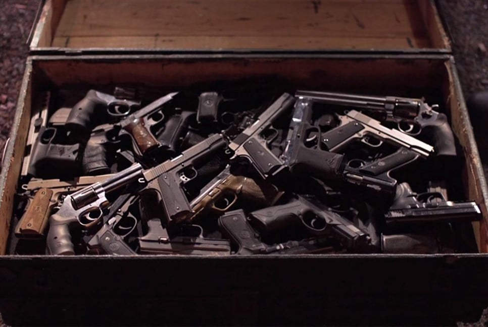 Illegal arms entering the country through seven routes