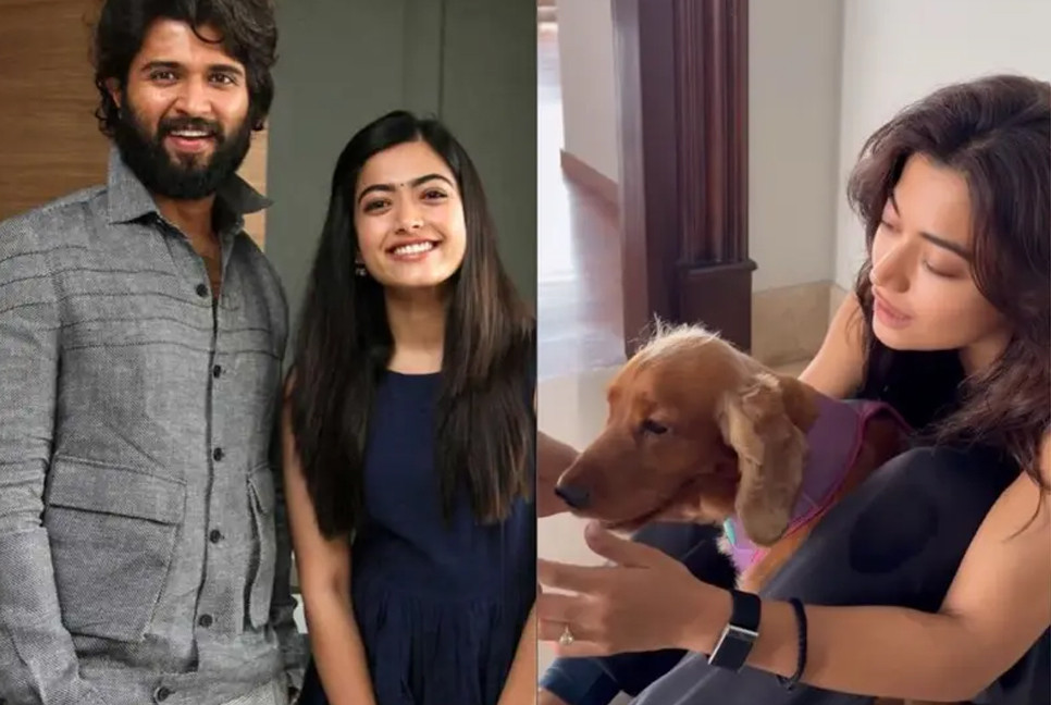 Rashmika Mandanna shows off her ring days after engagement to Vijay Deverakonda