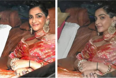 Sonam Kapoor sparks pregnancy rumours after avoiding cameras at Karwa Chauth