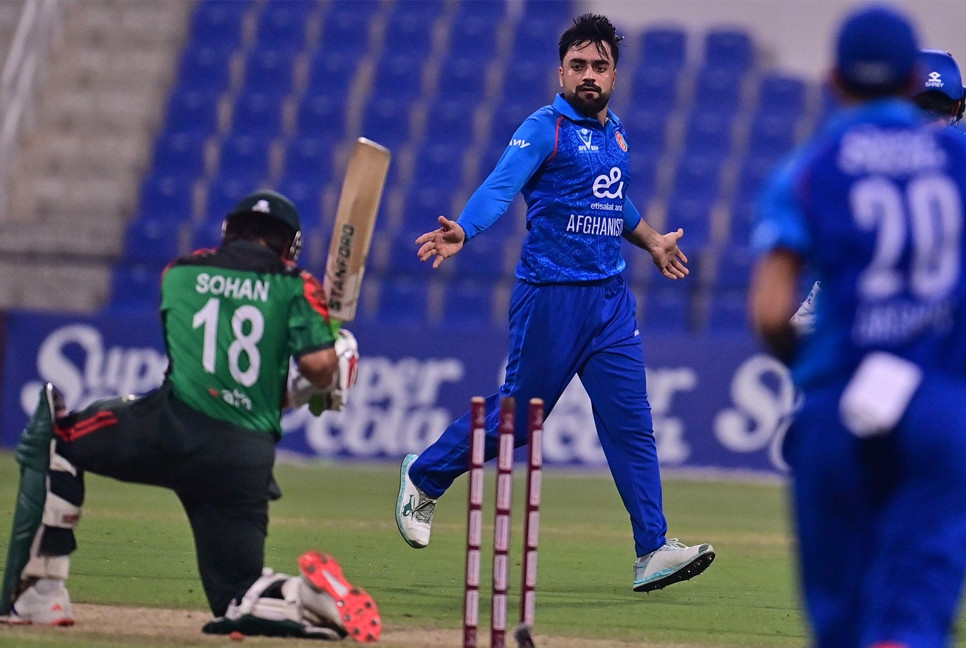 Afghanistan thrash Bangladesh in second ODI to clinch series