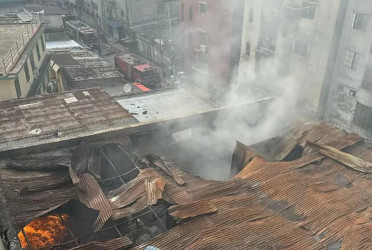 9 bodies recovered in Mirpur garments factory fire