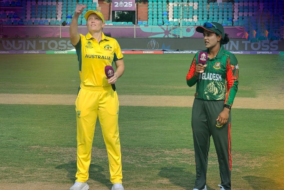 Bangladesh opt to bat first against Australia